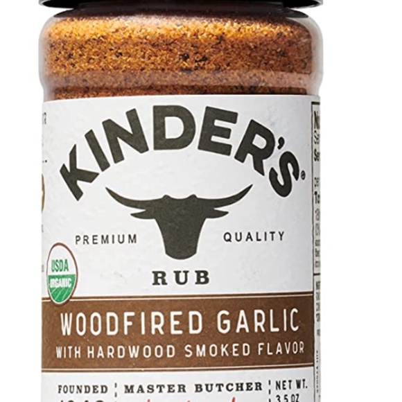 Kinder's Organic Woodfired Garlic Rub, Premium Quality Seasoning (2 Pack) - Picture 1 of 6